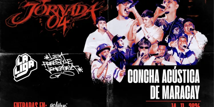 Liga Freestyle Venezuela llega a Maracay: fecha, entradas y detalles de la Jornada 4 Liga Freestyle Venezuela