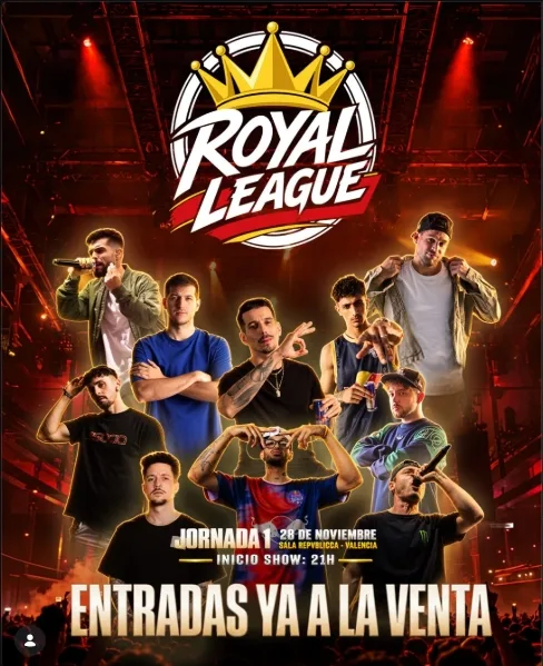 Royal League 2026: line-up completo con Chuty, Skone, Zasko y Sweet Pain Royal League