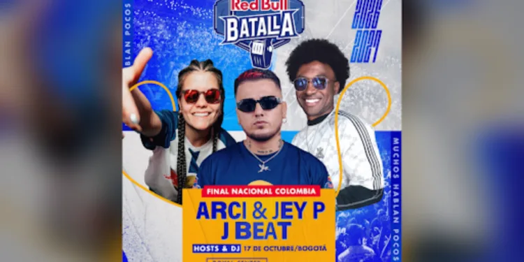 Final de Red Bull Batalla Colombia 2026: hosts y DJ confirmados para Bogotá Final de Red Bull Batalla Colombia