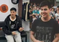 Duki vuelve a los viejos tiempos: se tira un freestyle en el vestuario Duki improvisando