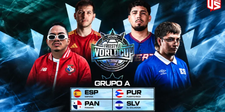 Se revelan los equipos del Grupo A de la Freestyle World Cup Equipos del Grupo A de la Freestyle World Cup: España, Puerto Rico, Panamá y El Salvador