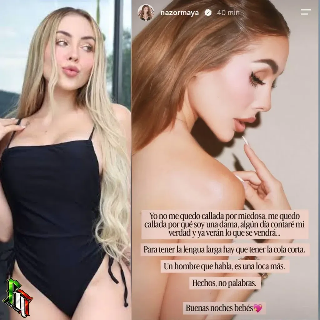 Declaraciones de Maya Nazor mediante su cuenta de Instagram | Rap Méxicano
