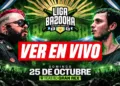 Cartel de Liga Bazooka Argentina en el Teatro Gran Rex con Chili Parker vs Replik como batalla estelar