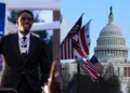 Soulja Boy Takes the First Step Toward the 2028 U.S. Presidency Soulja Boy smiling in a black suit next to an image of the U.S. Capitol and flags, after announcing "Soulja Boy 2028"