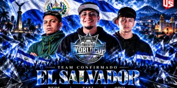 Zaki, Reos y Odil, representantes de El Salvador en la Freestyle World Cup