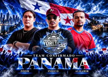 Índico, Aldahir y Zoom, representantes de Panamá en la Freestyle World Cup