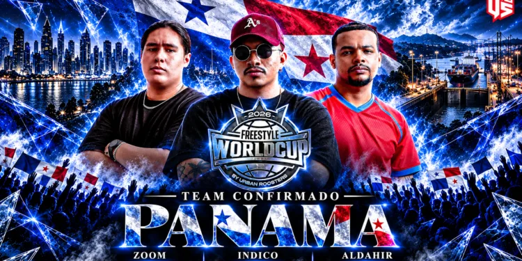 Índico, Aldahir y Zoom, representantes de Panamá en la Freestyle World Cup